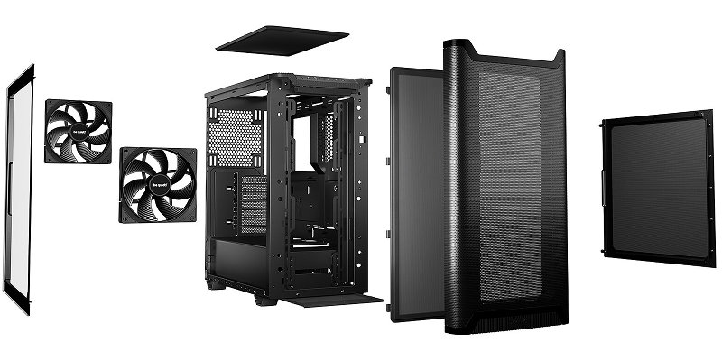 be quiet! Pure Base 501 AirFlow Window